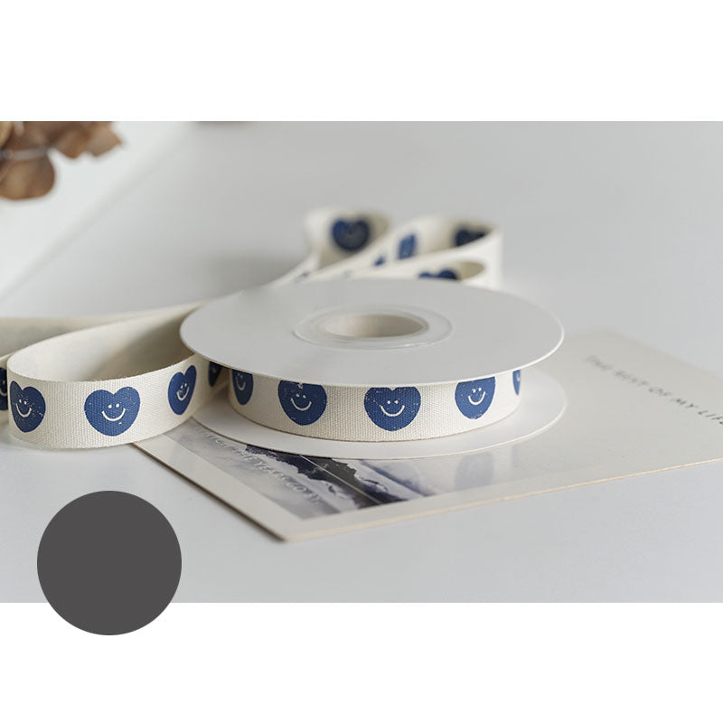 Cotton Wrapping Ribbon, 1.5 cm × 12 Yards