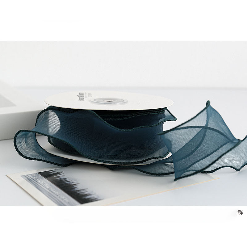 Fishtail Wave Ribbon, 1.6 Inch × 10 Yards