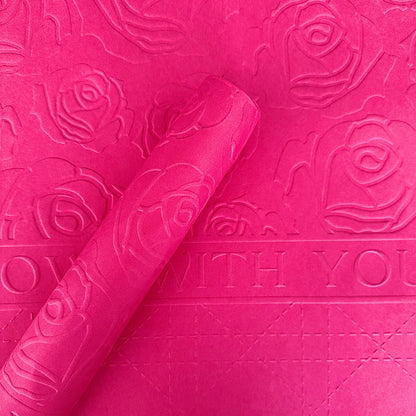 Valentine's Day Rose Flower Wrapping Paper
