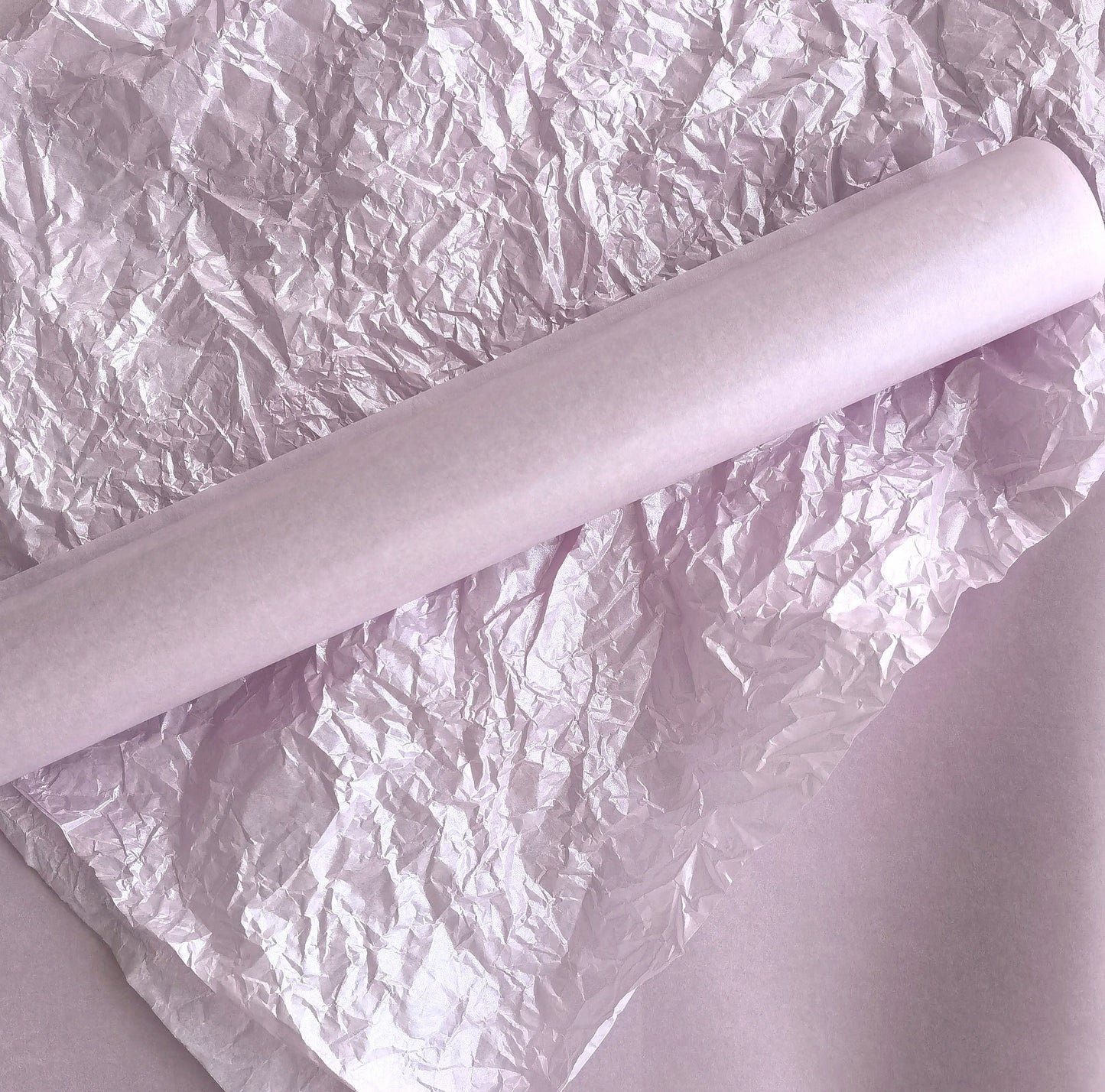 Pearlescent Snow Wrapping Paper