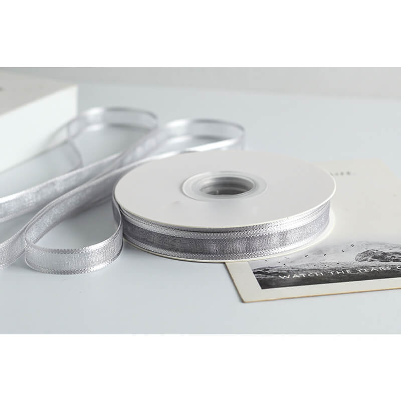 Transparent Polyester Ribbon, 1 cm × 22 Yards