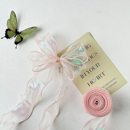 Fishtail Gift Ribbon, 4.0cm × 10 Yards