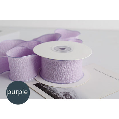 Linen Ribbon, 4 cm × 9 Yards