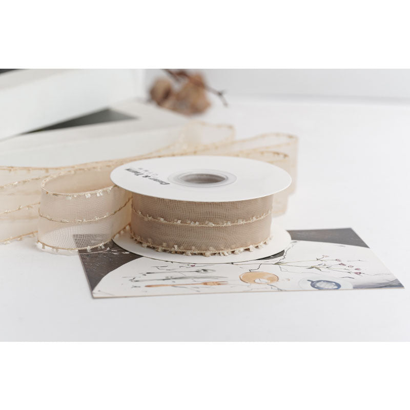 Double Yarn Ribbon, 2.5 cm × 9 Yards