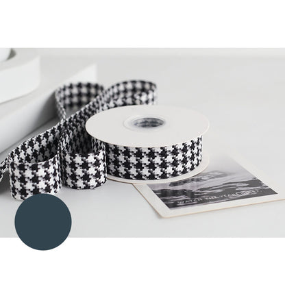 Cotton Ribbon, 2.5 cm × 9.9 Yards