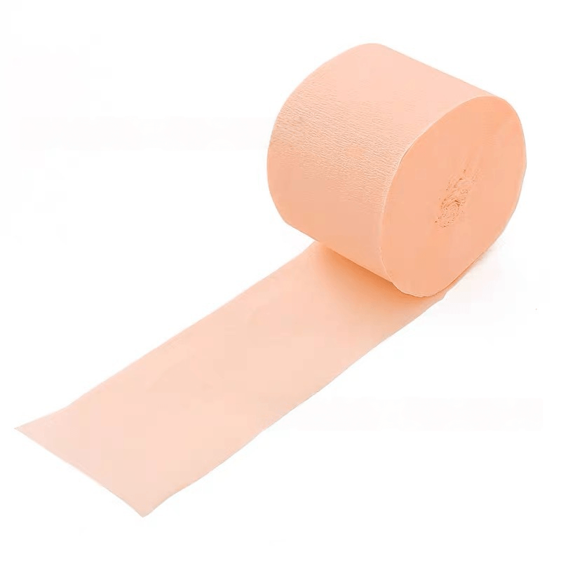 Colored Crepe Paper Roll，3.2 ft Long x 1.8 Inch Wide