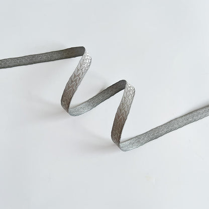 Ruban de flocon de neige transparent de Noël