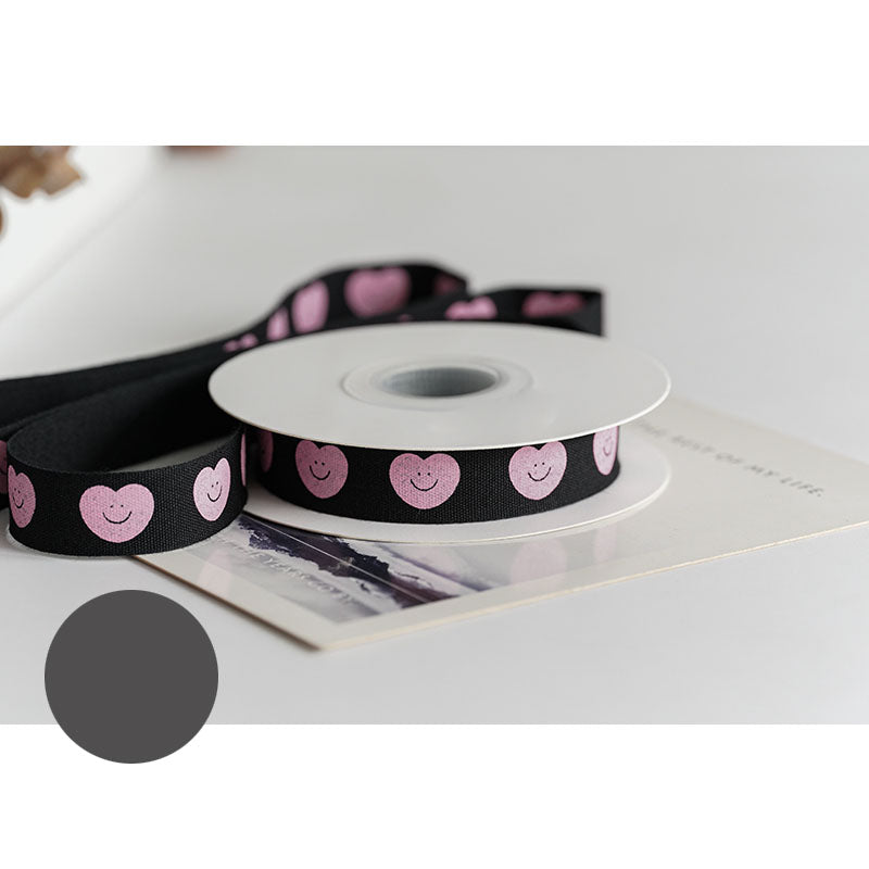 Cotton Wrapping Ribbon, 1.5 cm × 12 Yards