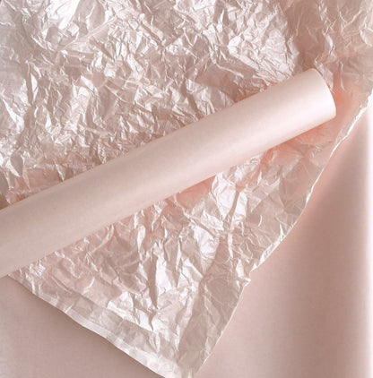 Pearlescent Snow Wrapping Paper