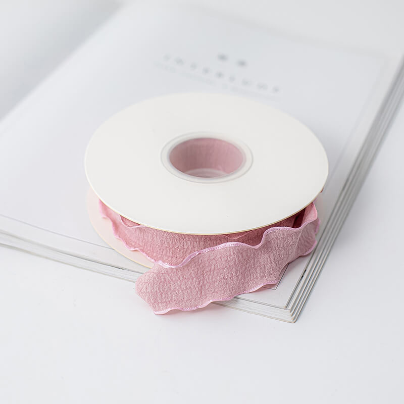 Ruffled Lace Ribbon, 10 Yards