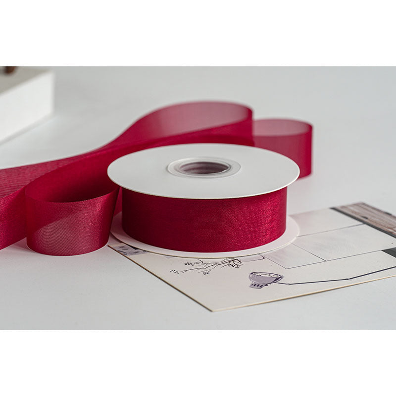 Glossy Organza Ribbon, 2.5 cm × 39 Yards