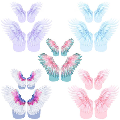 Caja de flores redonda de terciopelo 