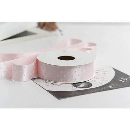 Polka Dot Packaging Ribbon, 2.5 cm × 9 Yards