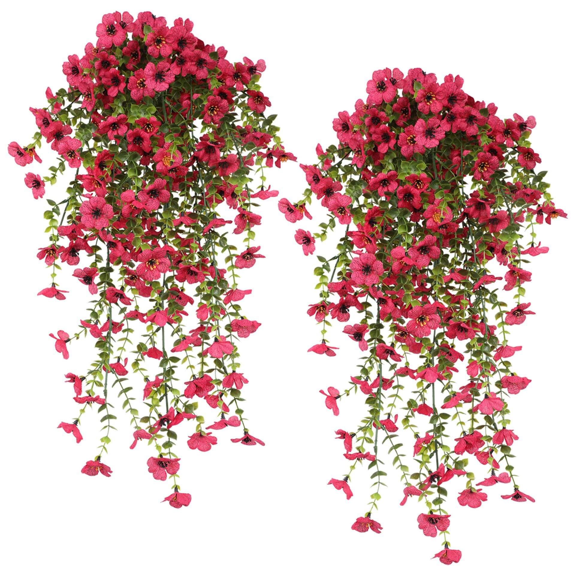 Artificial Hanging Flowers for Outdoors