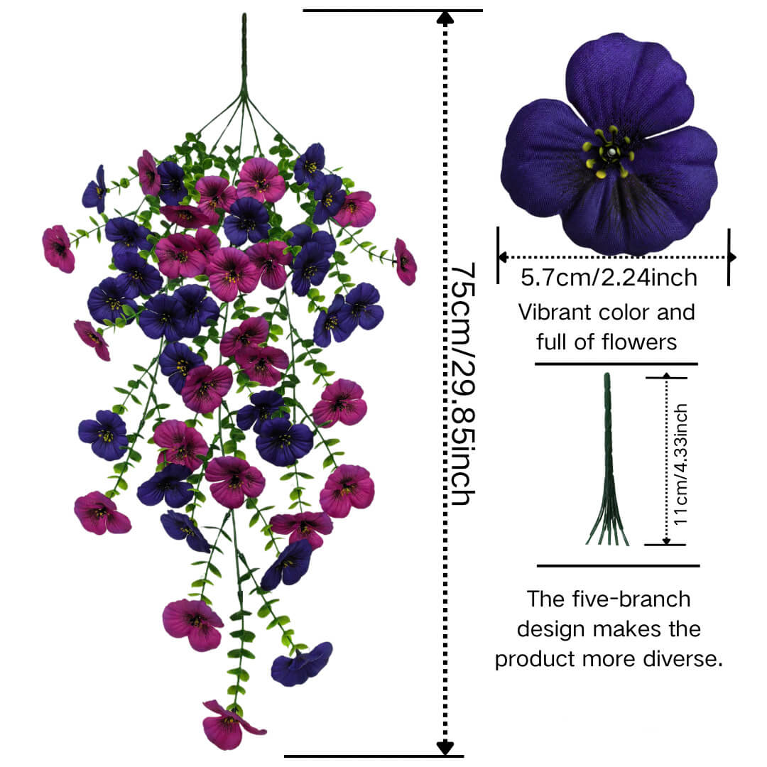 Artificial Hanging Daisy Flowers