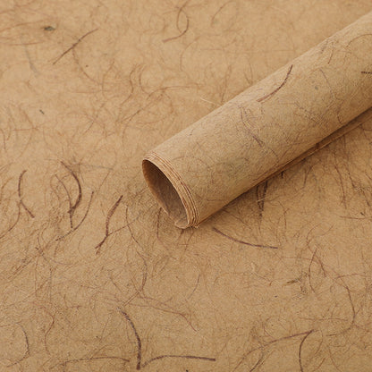 Papier d'emballage givré et imperméable pour fleurs coréennes 