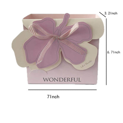 Paper Flower Gift Box, 10 Pcs