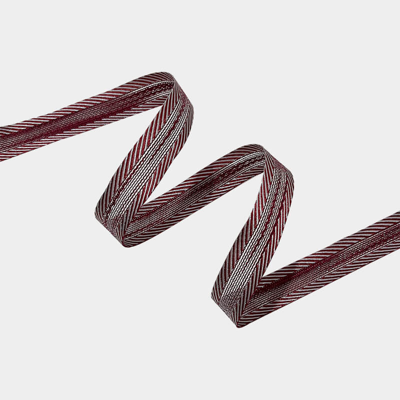 Ruban de flocon de neige transparent de Noël