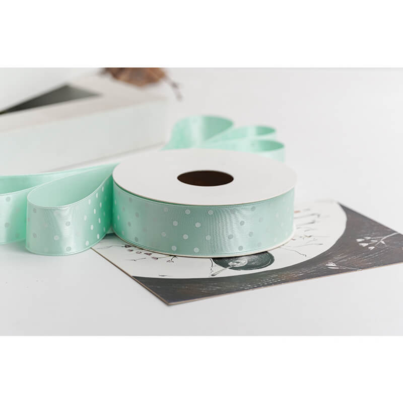 Polka Dot Packaging Ribbon, 2.5 cm × 9 Yards