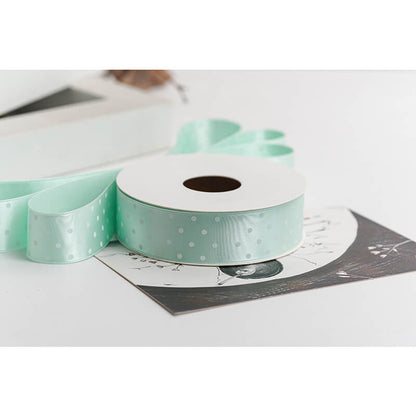 Polka Dot Packaging Ribbon, 2.5 cm × 9 Yards