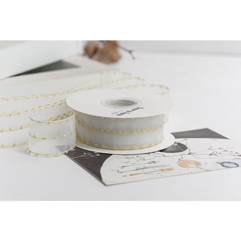 Double Yarn Ribbon, 2.5 cm × 9 Yards