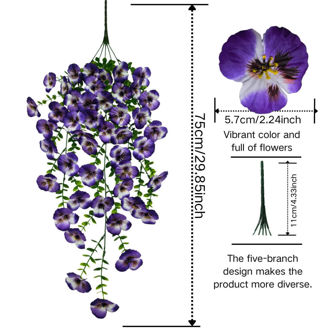 Artificial Hanging Daisy Flowers