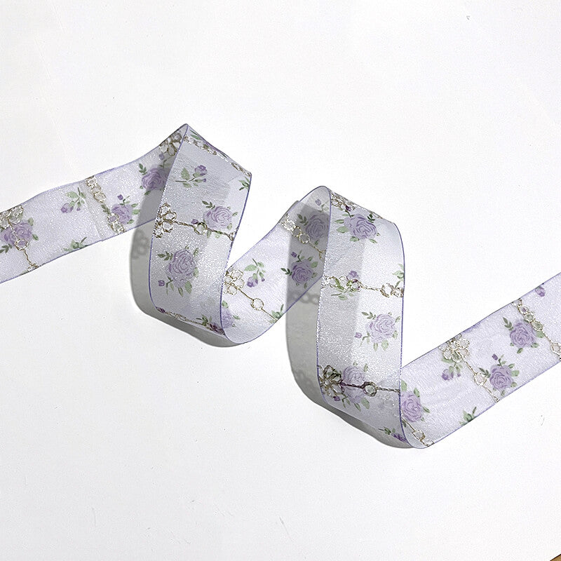 Romantic Purple Ribbon, 10 Yards