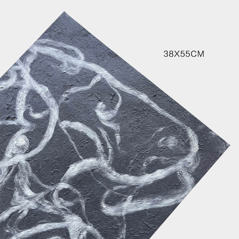 Caja de flores redonda de terciopelo 