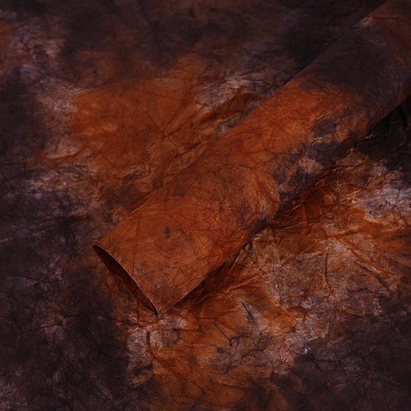 Artistic flower wrapping paper