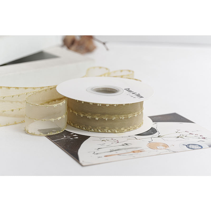 Double Yarn Ribbon, 2.5 cm × 9 Yards