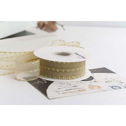 Double Yarn Ribbon, 2.5 cm × 9 Yards