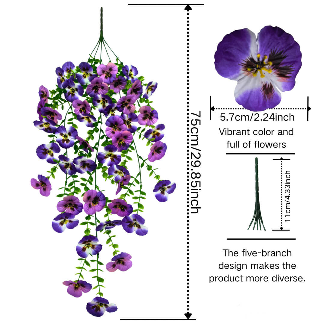 Artificial Hanging Daisy Flowers