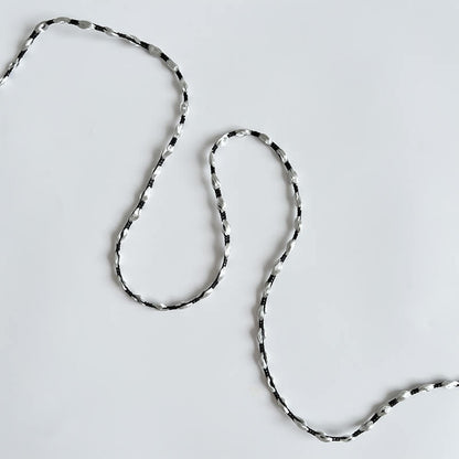 Ruban de flocon de neige transparent de Noël