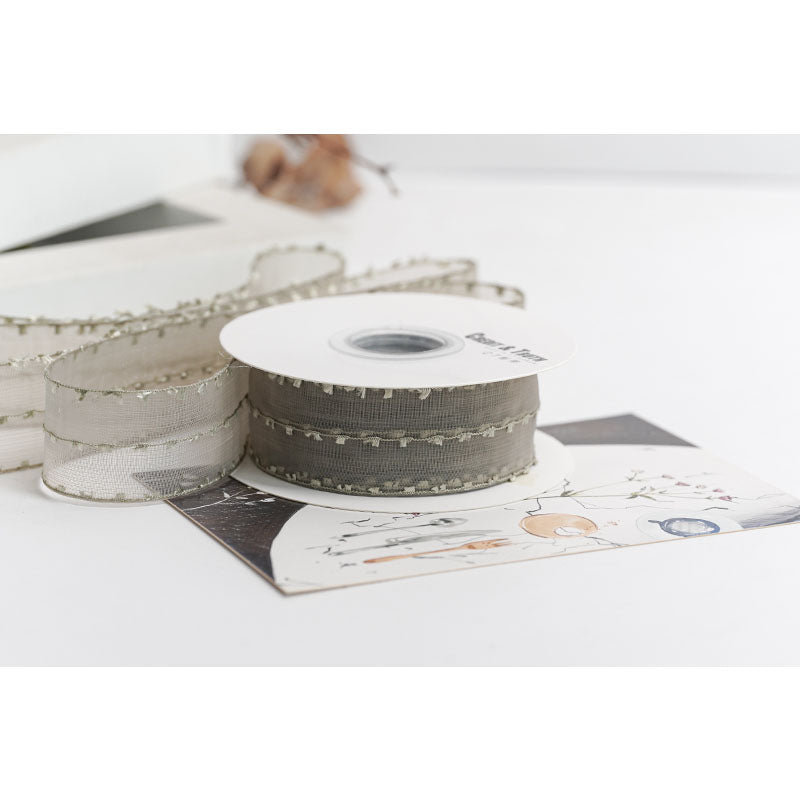 Double Yarn Ribbon, 2.5 cm × 9 Yards