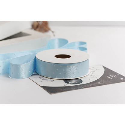 Polka Dot Packaging Ribbon, 2.5 cm × 9 Yards