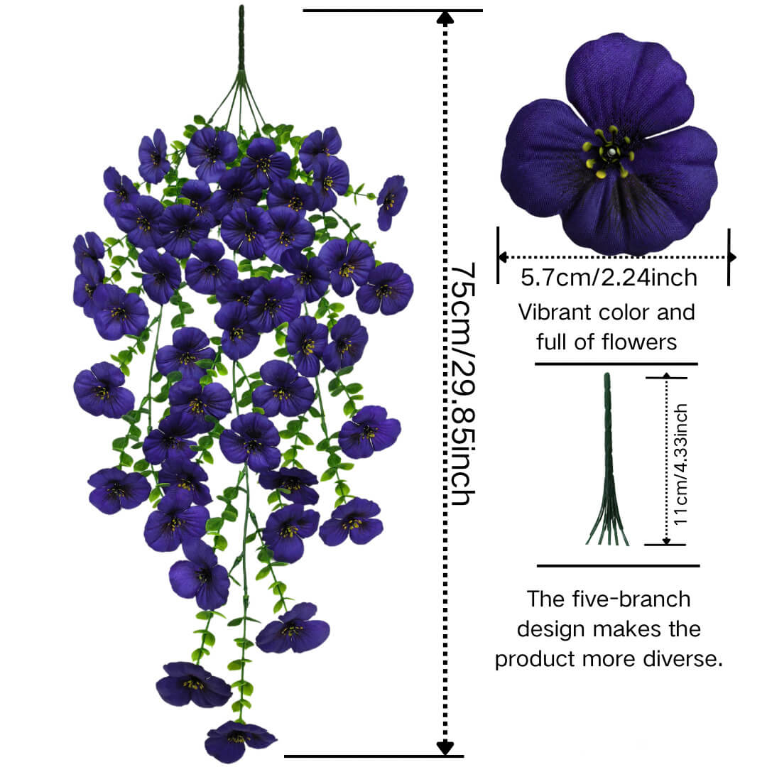 Artificial Hanging Daisy Flowers