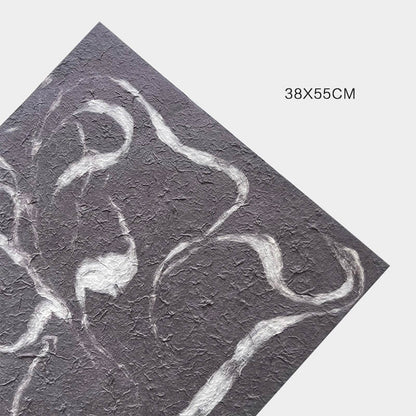 Caja de flores redonda de terciopelo 