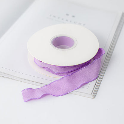 Ruffled Lace Ribbon, 10 Yards