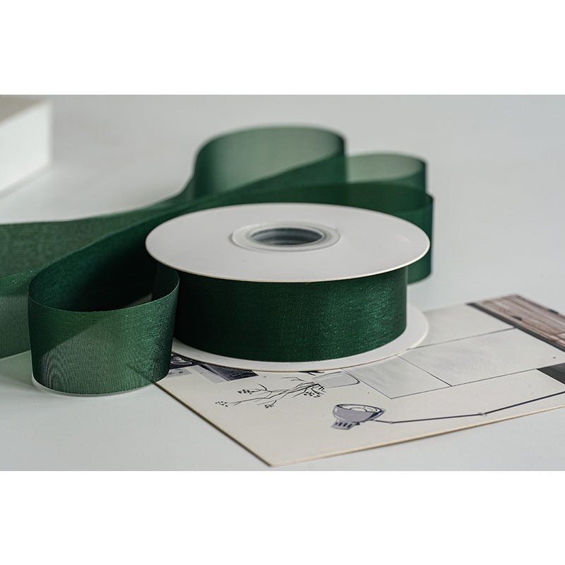 Glossy Organza Ribbon, 2.5 cm × 39 Yards