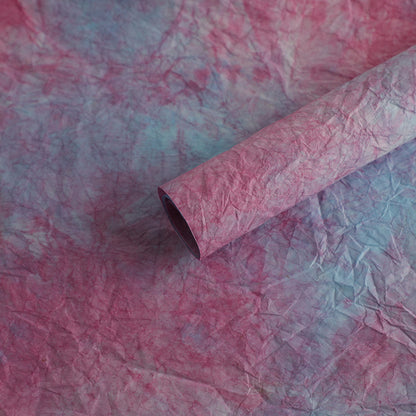 Papier d'emballage givré et imperméable pour fleurs coréennes 