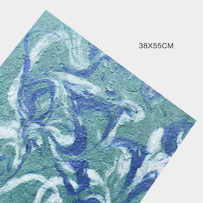 Caja de flores redonda de terciopelo 