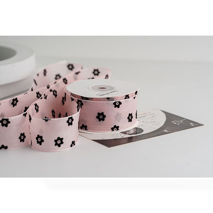 Ruban de flocon de neige transparent de Noël