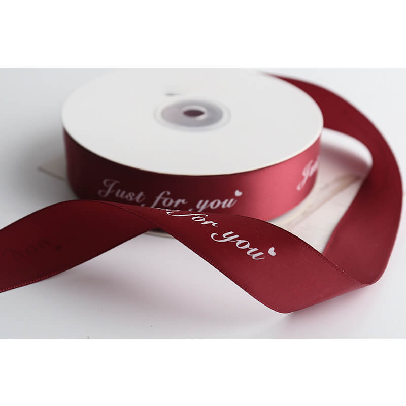 Just For You Decoration Ribbon, 2.5 cm × 4.5 Yards