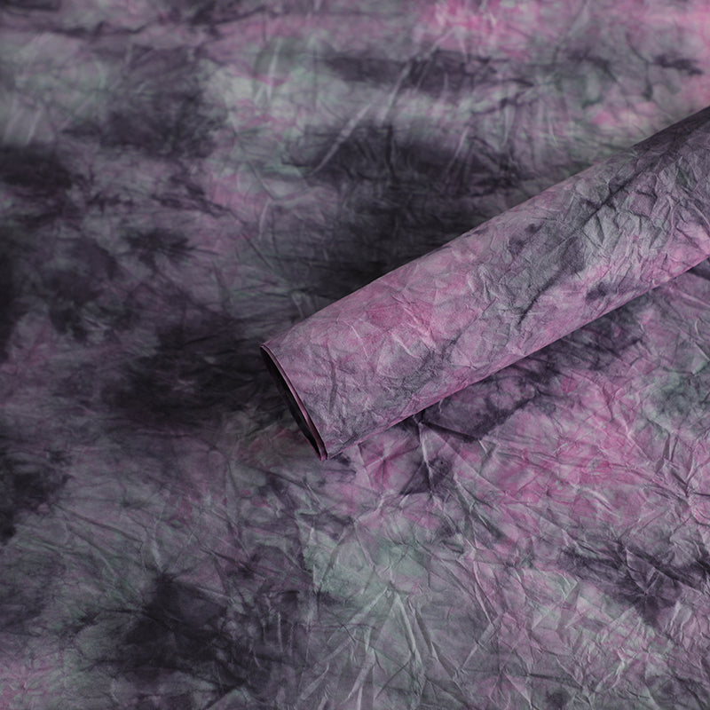 Artistic flower wrapping paper