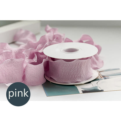 Linen Ribbon, 4 cm × 9 Yards