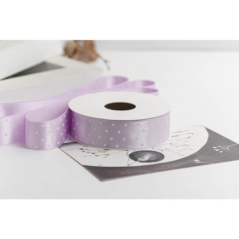 Polka Dot Packaging Ribbon, 2.5 cm × 9 Yards