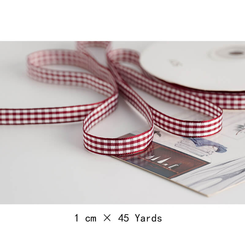 Classic Plaid Ribbon