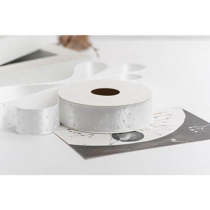 Polka Dot Packaging Ribbon, 2.5 cm × 9 Yards