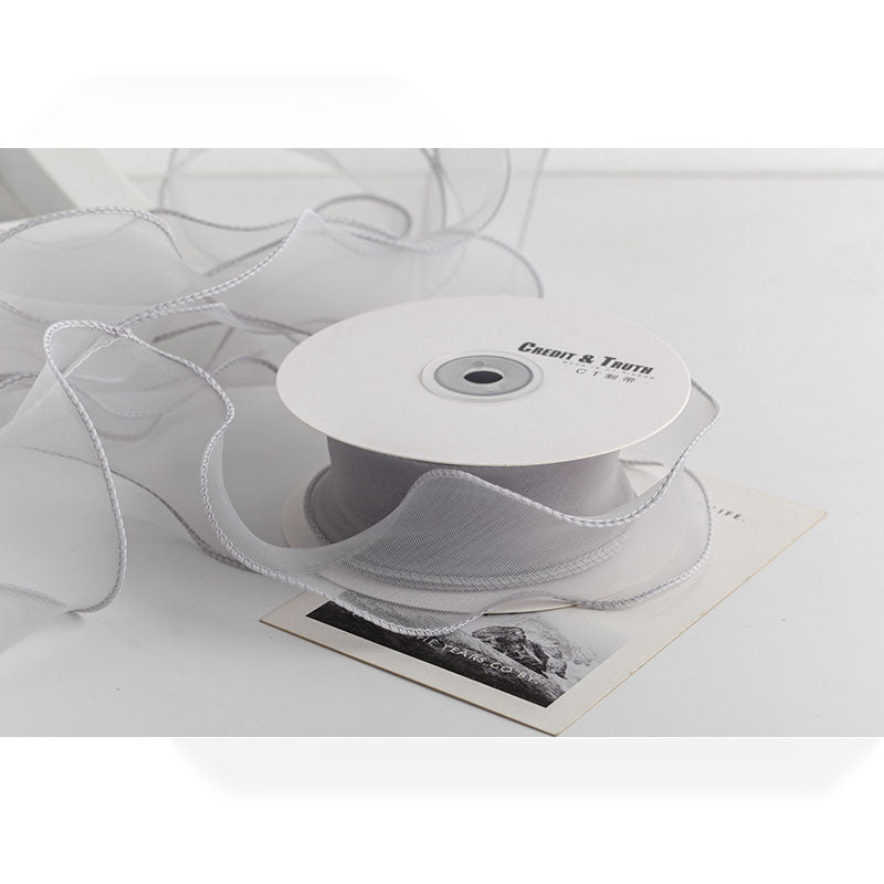 Fishtail Wave Ribbon, 1.6 Inch × 10 Yards