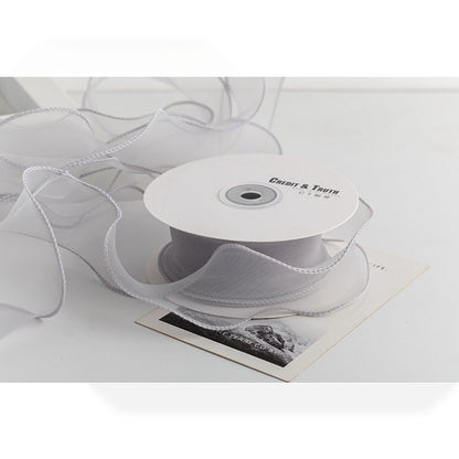 Fishtail Wave Ribbon, 1.6 Inch × 10 Yards